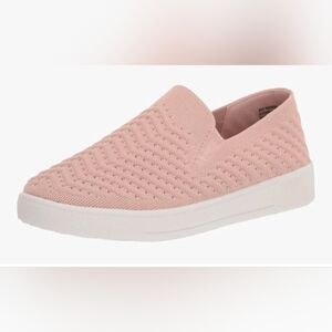White Mountain Pink Slip-On Sneakers